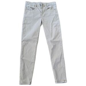 American Eagle Hi-Rise Jegging Khaki Tan Stretch Pants Womens 4 Short 0433-2258